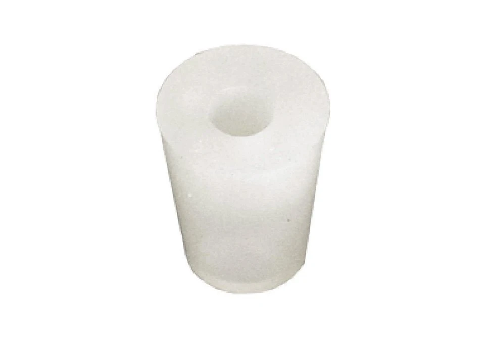 Silicone Plug 13/8 mm with hole