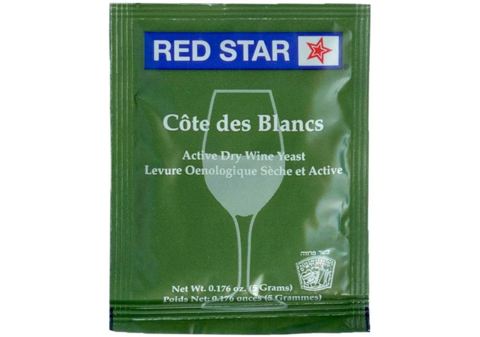 Red Star Côte des Blancs Wine Yeast 5g