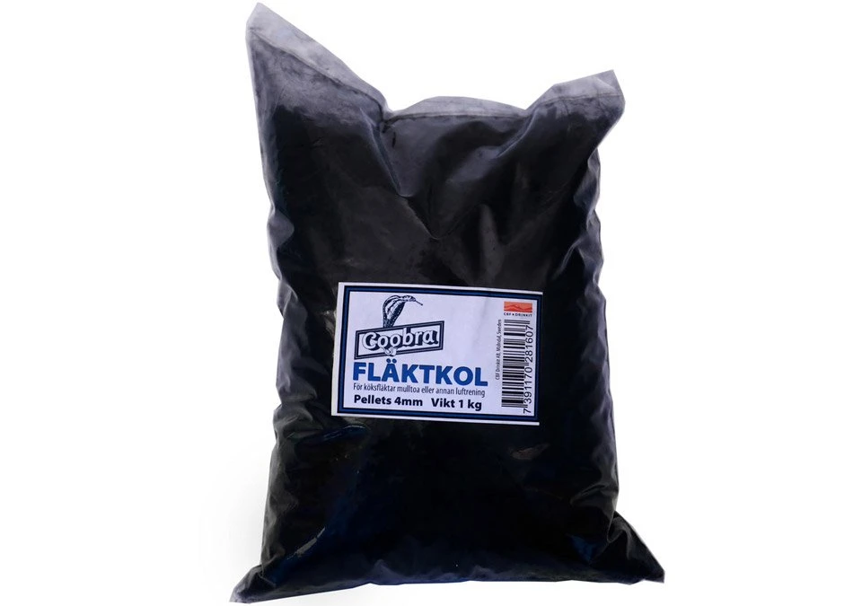 Coobra Fan Activated Carbon 1kg/2L 4mm