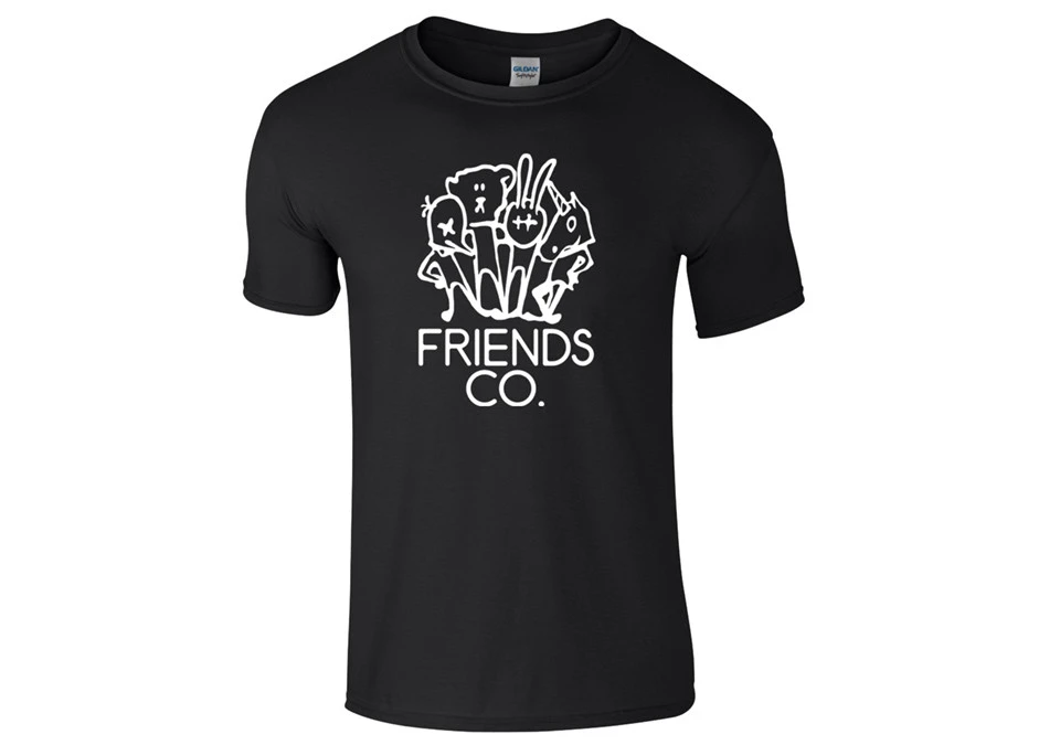 Friends Co. T-Shirt Black