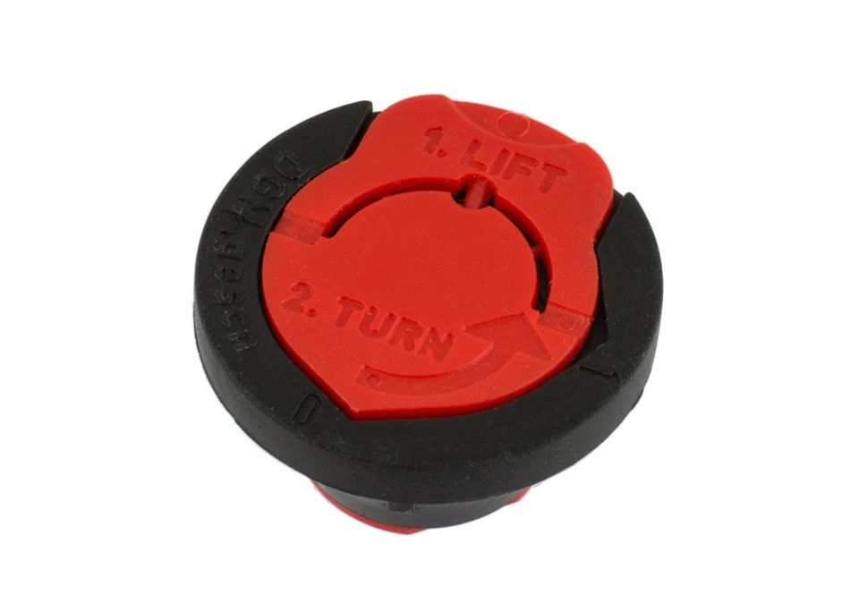 Rubber valve plug Red-Black for 5L Party kegs with tap