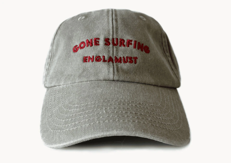 Englamust Cap Gone Surfing Vintage Stone Beige (One size)